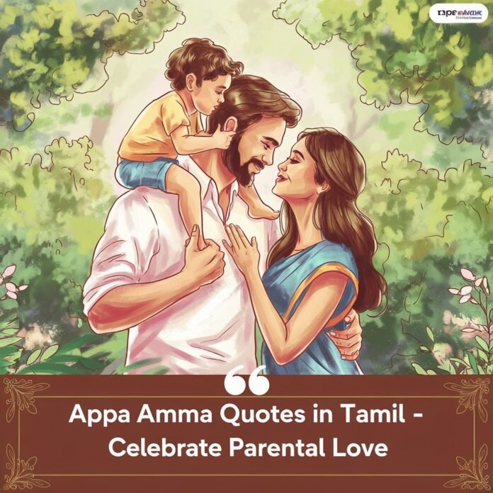 Appa Amma Quotes in Tamil