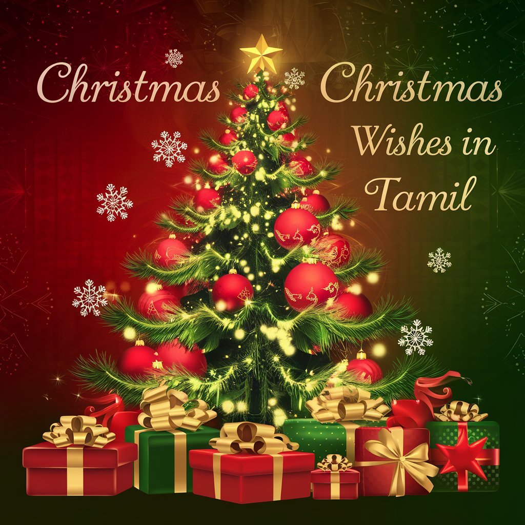 Christmas Wishes in Tamil