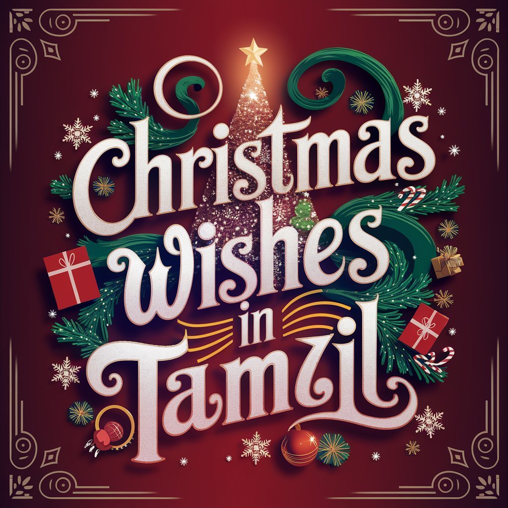 Christmas Wishes in Tamil