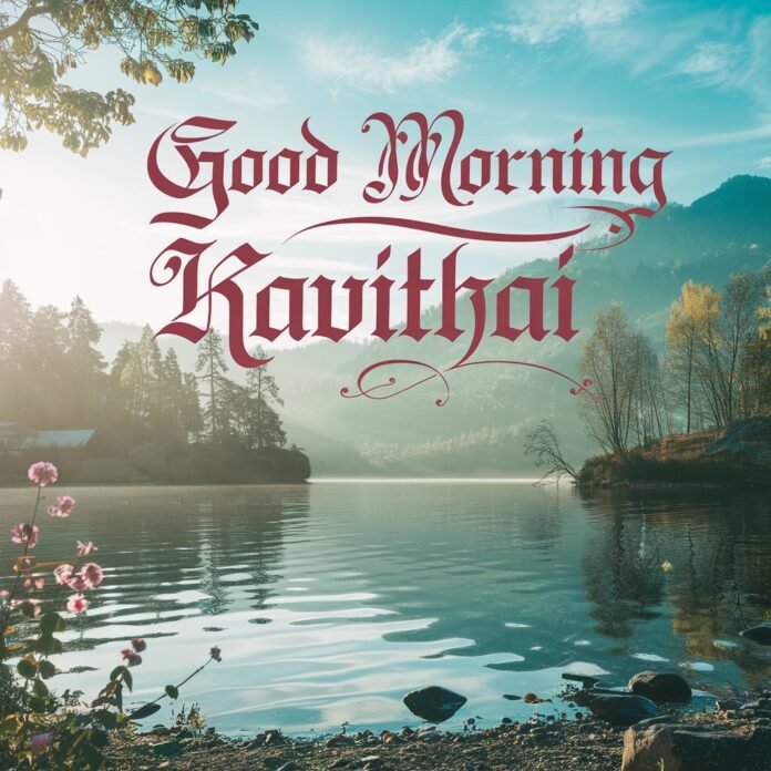 Good Morning Kavithai