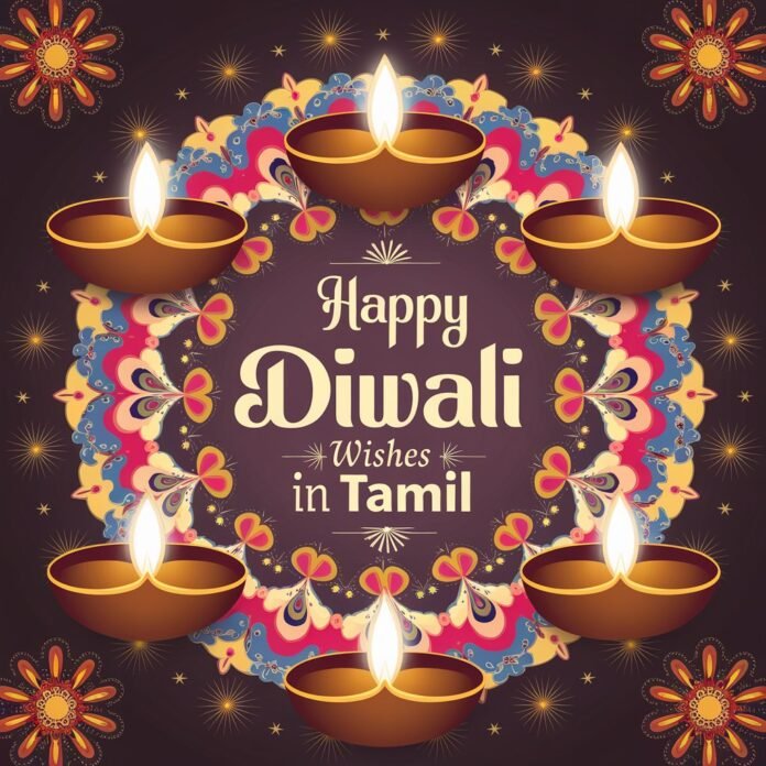 Happy Diwali Wishes in Tamil