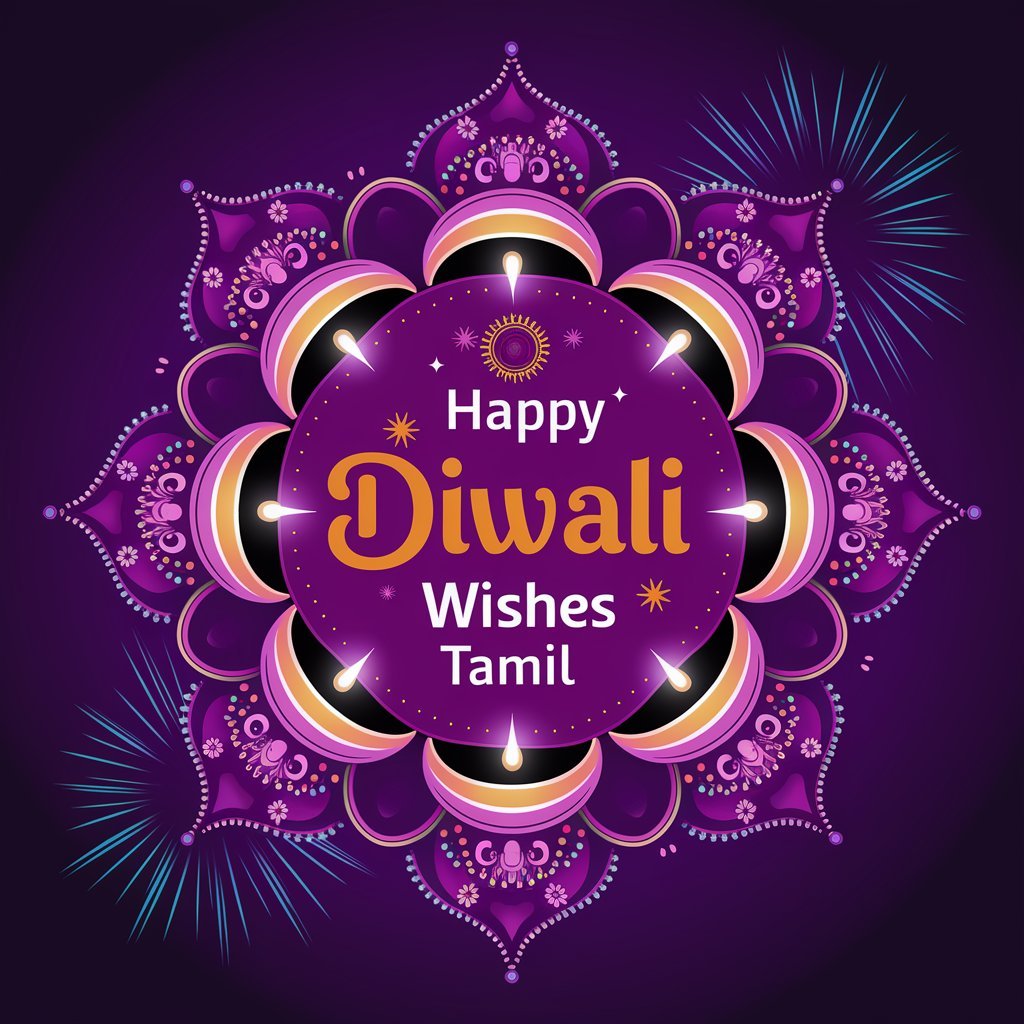 Happy Diwali Wishes in Tamil