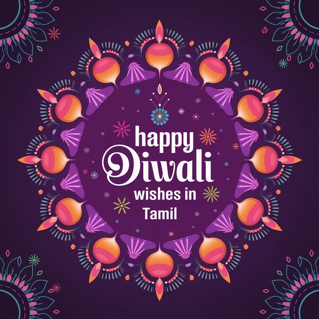 Happy Diwali Wishes in Tamil