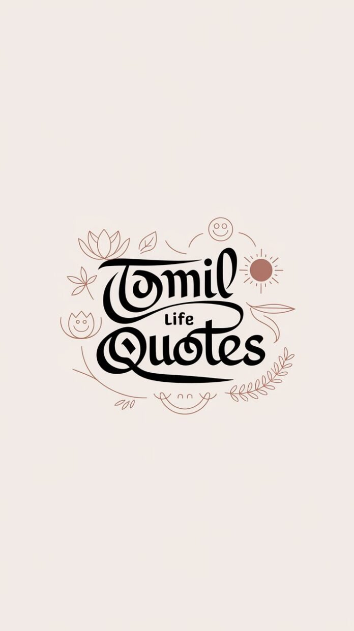 Tamil Life Quotes