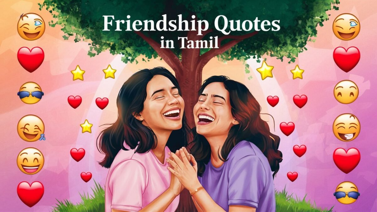 Friendship Quotes in Tamil