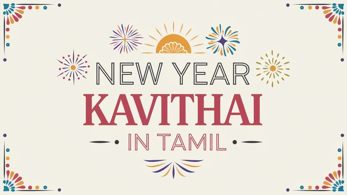 New Year Kavithai in Tamil