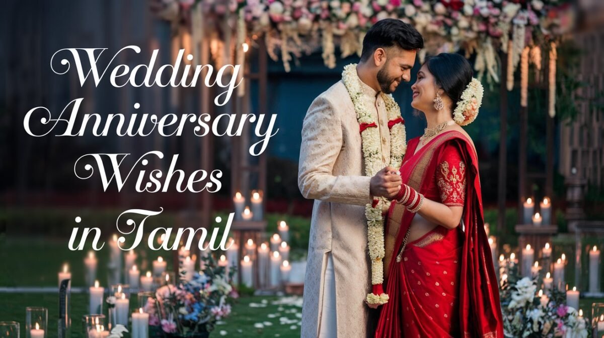 Wedding Anniversary Wishes in Tamil